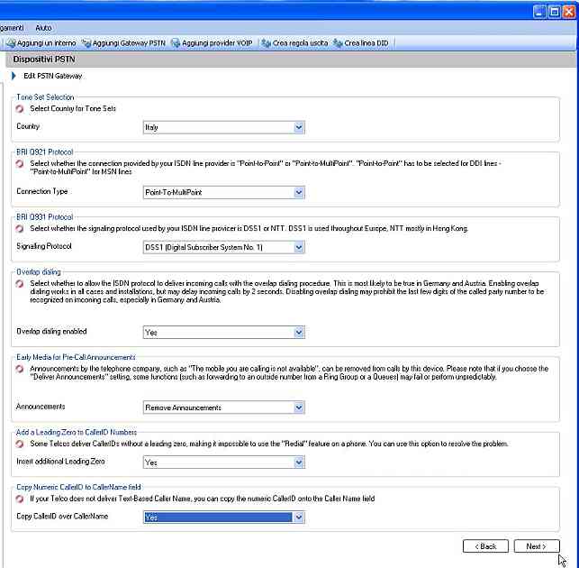 3CX - Gateway PSTN - step 3