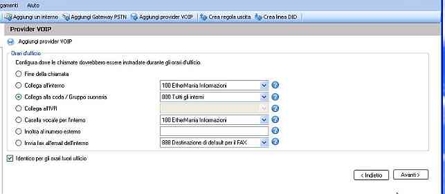 3CX - Provider VoIP - step 5