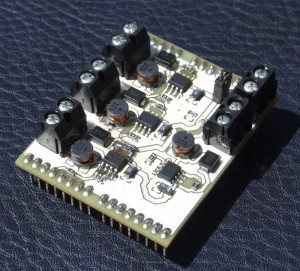 High Power LED Driver Shield for Arduino - Prototype Picture