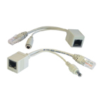 Adattatore Power Over Ethernet passivo per reti 10/100 Cat.5E