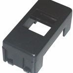 GEWISS SYSTEM 20 Black RJ45 Jack adapter